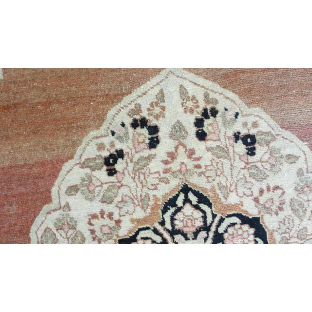Antique Persian Tabriz Hajji Rug, C-1900, 4'1" X 5'4" For Sale In Chicago - Image 6 of 10