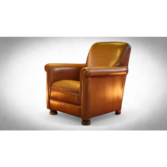 Tetrad Princess Leather Club Chair, 2010s For Sale - Image 3 of 18