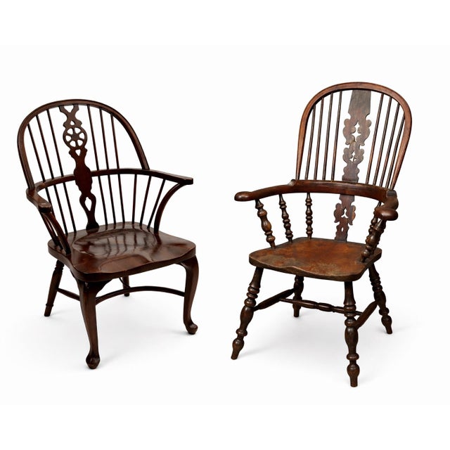 Late 19th Century Windsor Armchair in the English Country Tradition With Huddersfield Yorkshire Provenance For Sale - Image 11 of 12