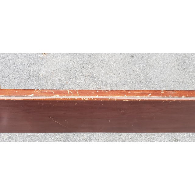 Martha Stewart for Bernhardt Furniture Seal Harbor King Size Mahogany 4 Poster Bed For Sale - Image 9 of 13