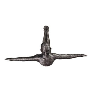 Phillips Collection Diving Wall Sculpture For Sale