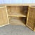 Wood Vintage Boho Chic Wicker Credenza/Buffet For Sale - Image 7 of 12