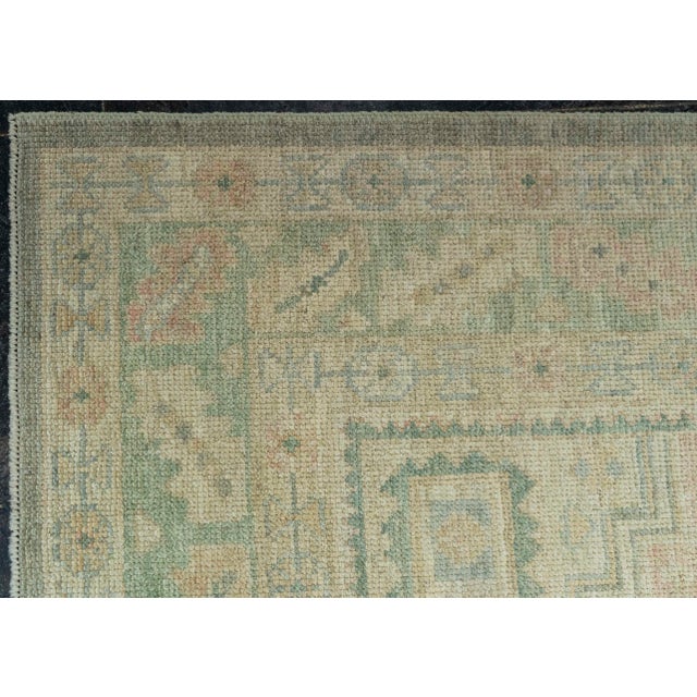 Early 21st Century Turkish Oushak Rug 5'1" x 7'4" #20233 For Sale - Image 5 of 8
