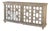 Keystone Weathered Pine Mirrored Console - 73" For Sale