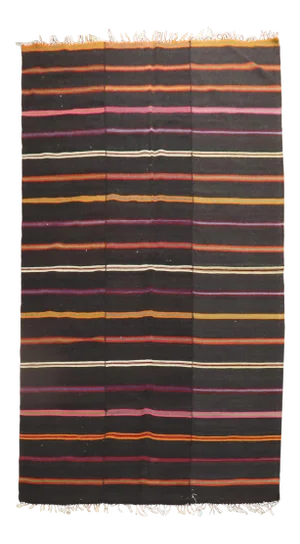 Stripe Turkish Kilim, 5' X 9'2''