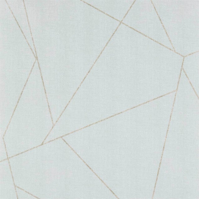 Harlequin Parapet Wallpaper in Pebble For Sale