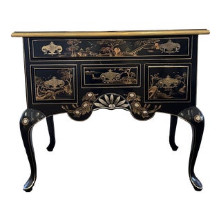 Late 20th Century Vintage Chinoiserie Server For Sale