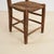 Vintage Handcrafted Wood Chair For Sale - Image 3 of 6