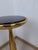 Fontana Arte Vintage Model 1776 Low Table in Brass with Blue Glass by Max Ingrand for Fontana Arte, 1990s For Sale - Image 4 of 13