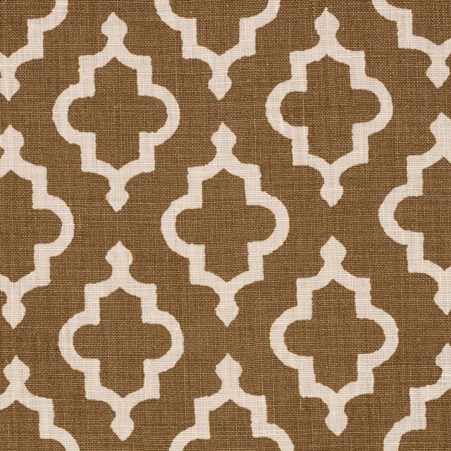 Contemporary SAMPLE - Schumacher x Veere Greeney Jake Fabric In Cinnamon For Sale - Image 3 of 5