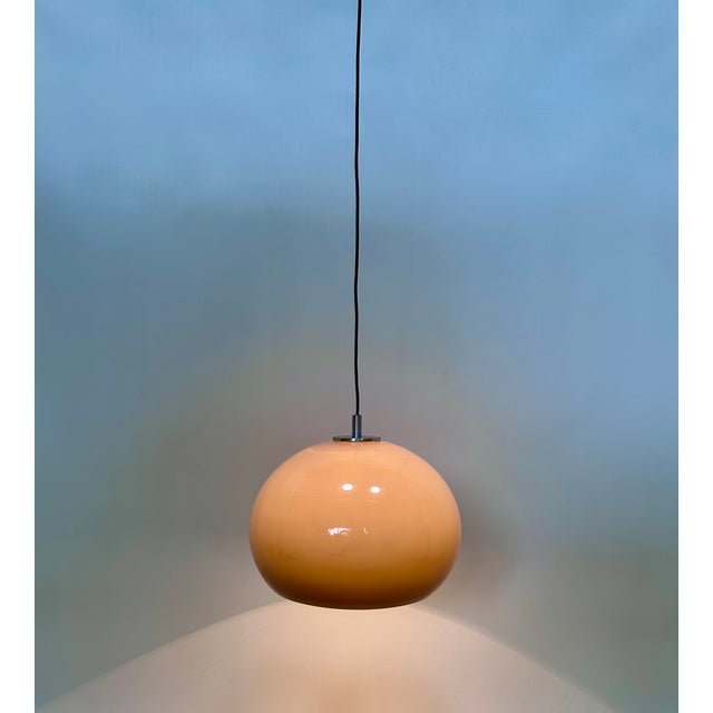 Large Hanging Space Age Globe Lamp from Staff Leuchten, Germany, 1960s For Sale - Image 4 of 17