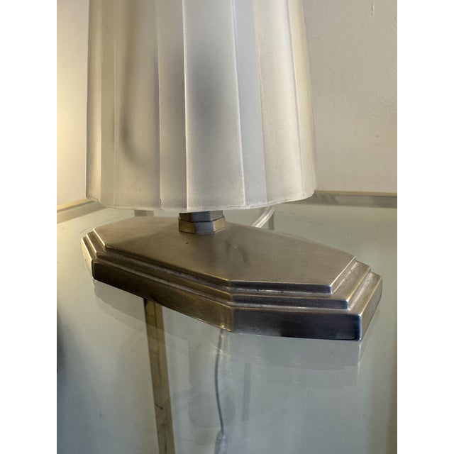 Art Deco Night Light from Hettier & Vincent, France, 1930s For Sale - Image 17 of 18