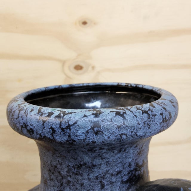 Large Vintage West German Fat Lava Vase from Dümler & Breiden, 1970s For Sale - Image 15 of 18