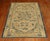 Fine Beige Blue Antique Indo-Chinese Rug - 6'6" x 9'4" For Sale - Image 10 of 18