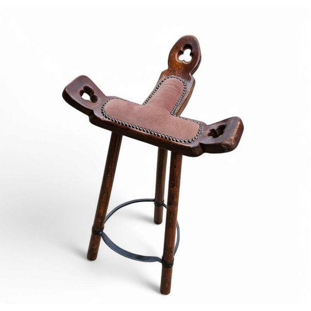 Brutalist Brutalist Marbella Bar Stool For Sale - Image 3 of 13