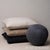 Contemporary Schumacher Dixon Mohair Pillow 20" in Carbon For Sale - Image 3 of 3