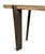 Petrified Wood & Bronze Console Table For Sale - Image 12 of 12