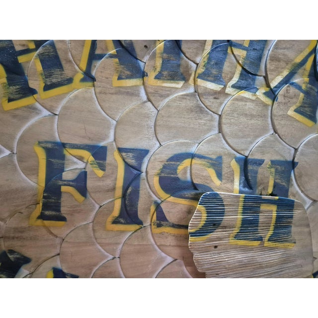 Boston Fish Market Trade Sign For Sale - Image 11 of 12