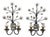 Floral Wall Lights from Banci Firenze, Italy, 1970, Set of 2 For Sale