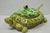 Vintage Tilso Japan Mid Century Modern Green Ceramic Figural Turtle Soup Tureen For Sale - Image 9 of 17