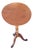 19th Century American Cherry Candle Stand Table Refurbished For Sale