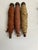 Wood Antique Wooden Textile Bobbins With Original Thread – Group of 10 For Sale - Image 7 of 14
