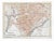 English Antique Map of Chester England For Sale - Image 3 of 3