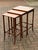 Brown Edwardian Inlaid Mahogany Nesting Tables, Set of 3 For Sale - Image 8 of 10