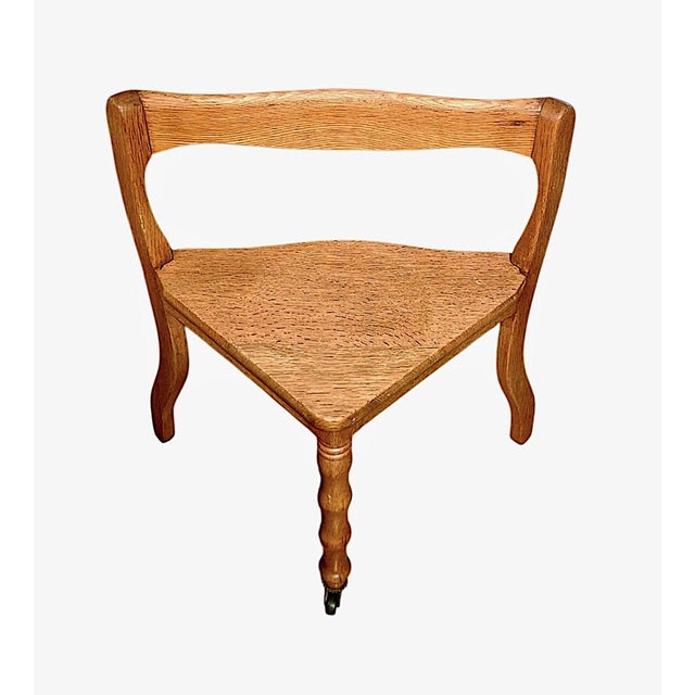Vintage French Provencial-Style, Child-Size Nesting Table and Four Chairs For Sale In San Francisco - Image 6 of 9