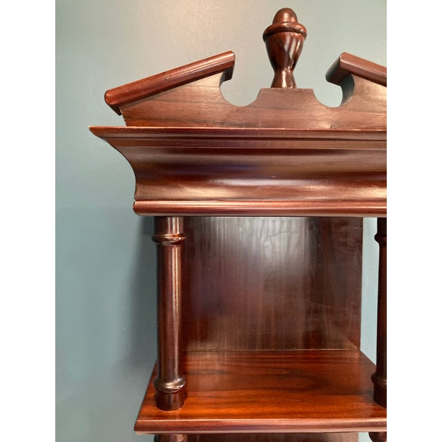 Elevate your wall décor with this impressive vintage architectural wood shelf. Designed with classical inspiration, it...