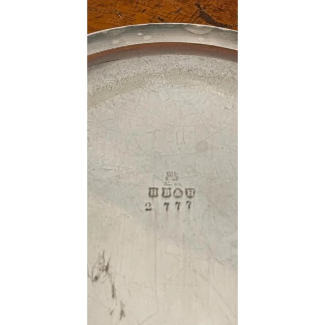 Antique Edwardian Silver Plated Entrée Dish For Sale - Image 7 of 8