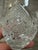 Mid 20th Century Fan & Diamond Cut Crystal Cordial / Dessert Wine Glasses - Set of 3 For Sale - Image 11 of 12