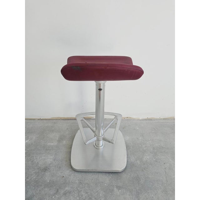 Postmodern Bar Stools attributed to Indecasa attributed to Joan Casas, Spain, 1980s, Set of 4 For Sale - Image 11 of 13
