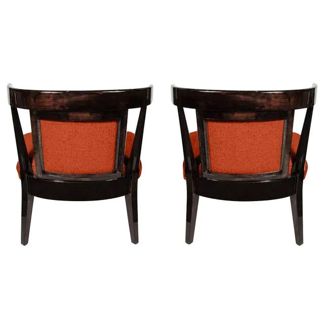 Mid-Century Modern lounge chairs in the style of Adrian Pearsall. Stunning lounge chairs; Mid-century style at its finest!...