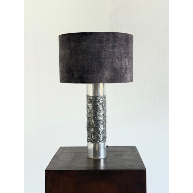 1960s Brutalist Table Lamp attributed to Willy Luyckx, 1960s For Sale - Image 5 of 14
