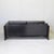 Wood Black Lacquered Wood and Leather Two-Seater Sofa by Kazuhide Takahama for Gavina, 1970s For Sale - Image 7 of 11