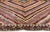 Vintage Checkered Diamond Persian Lori Rug - 05'01 X 07'03 For Sale - Image 4 of 9