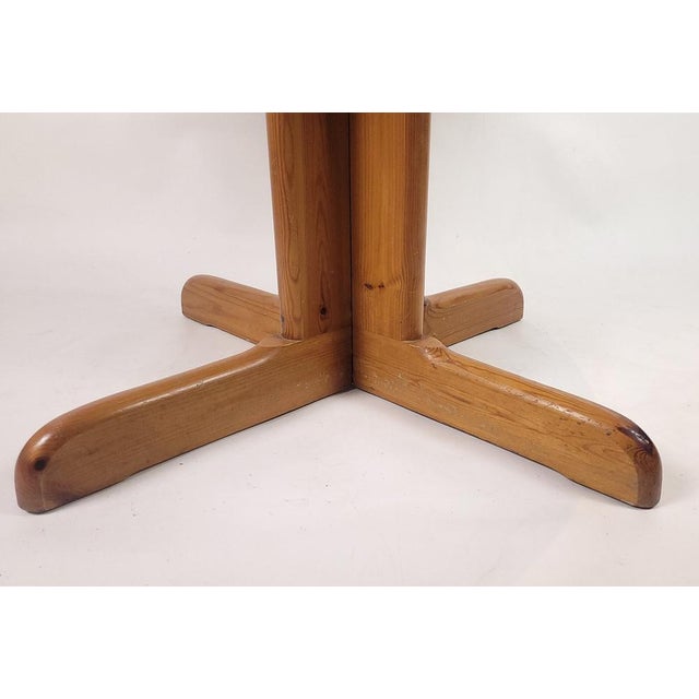 1970s Vintage Danish Extendable Table in Pine, 1970s For Sale - Image 5 of 15