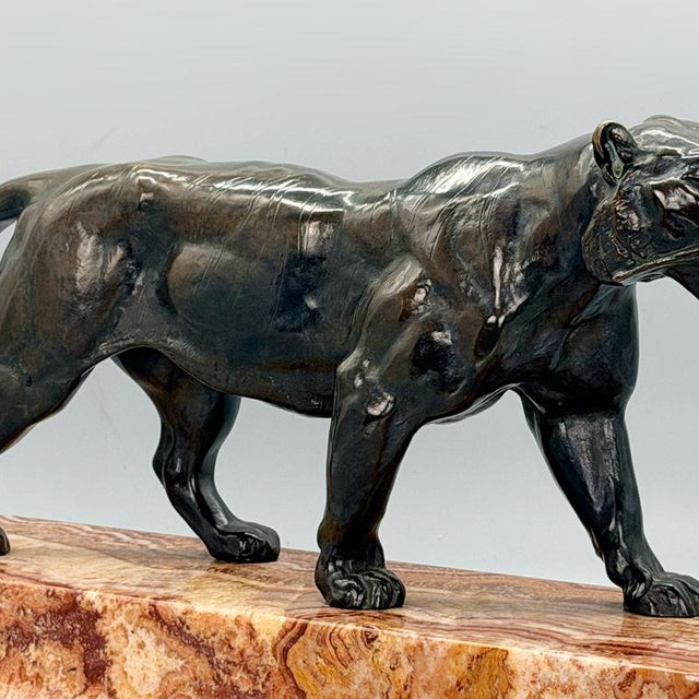 Modern Early 20th Century Walking Tiger For Sale - Image 3 of 8