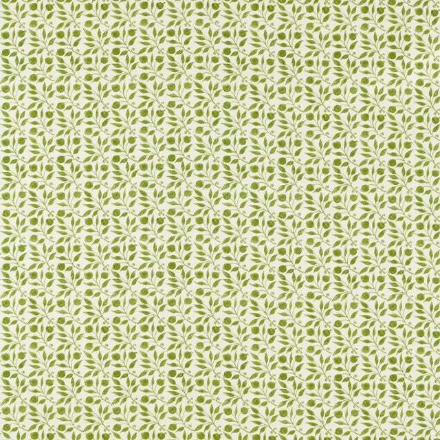Morris & Co Rosehip Fabric in Nettle - a Sample For Sale