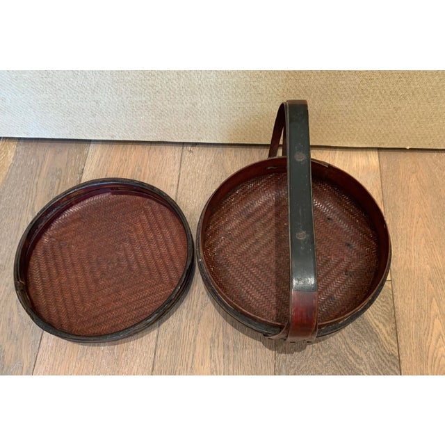 Brown Vintage 1970s Chinese Festivity Bowl For Sale - Image 8 of 10