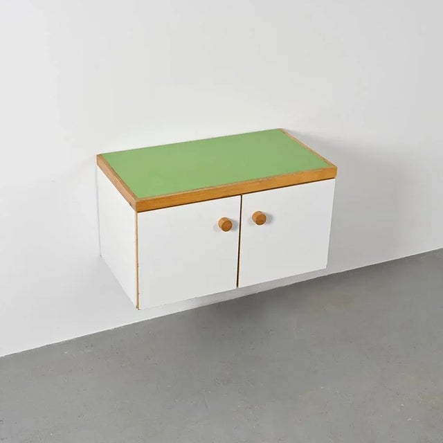 2-Door Wall Sideboard by Charlotte Perriand for Les Arcs, 1970s For Sale - Image 11 of 11