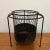 Metal Maurice Duchin Mid Century Modern Iron Wastebasket For Sale - Image 7 of 12