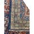 1920s 1920s Blue Navy Geometric Traditional Antique Knotted Wool Kashan Carpet Rug For Sale - Image 5 of 8