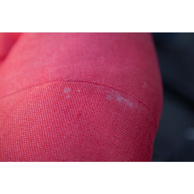 Anthropologie Tufted Loveseat For Sale - Image 10 of 11