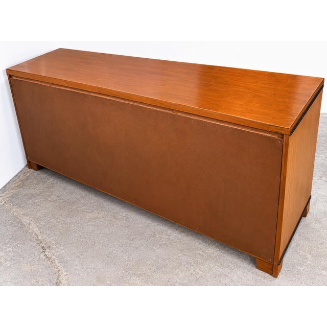 Biedermeier Midcentury Biedermeier Style Maple Chest Credenza National Mt. Airy For Sale - Image 3 of 8