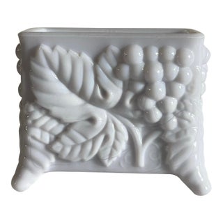 Mid 20th Century Grape Glass Card Holder For Sale