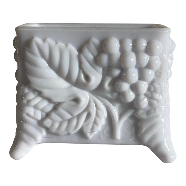 Mid 20th Century Grape Glass Card Holder For Sale