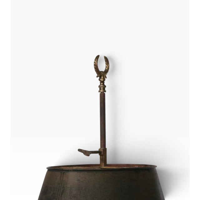 Vintage French Bouillotte Table Lamp For Sale - Image 10 of 12