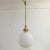 White Balloon Opal Glass Ceiling Lamp, 1980s For Sale - Image 11 of 11